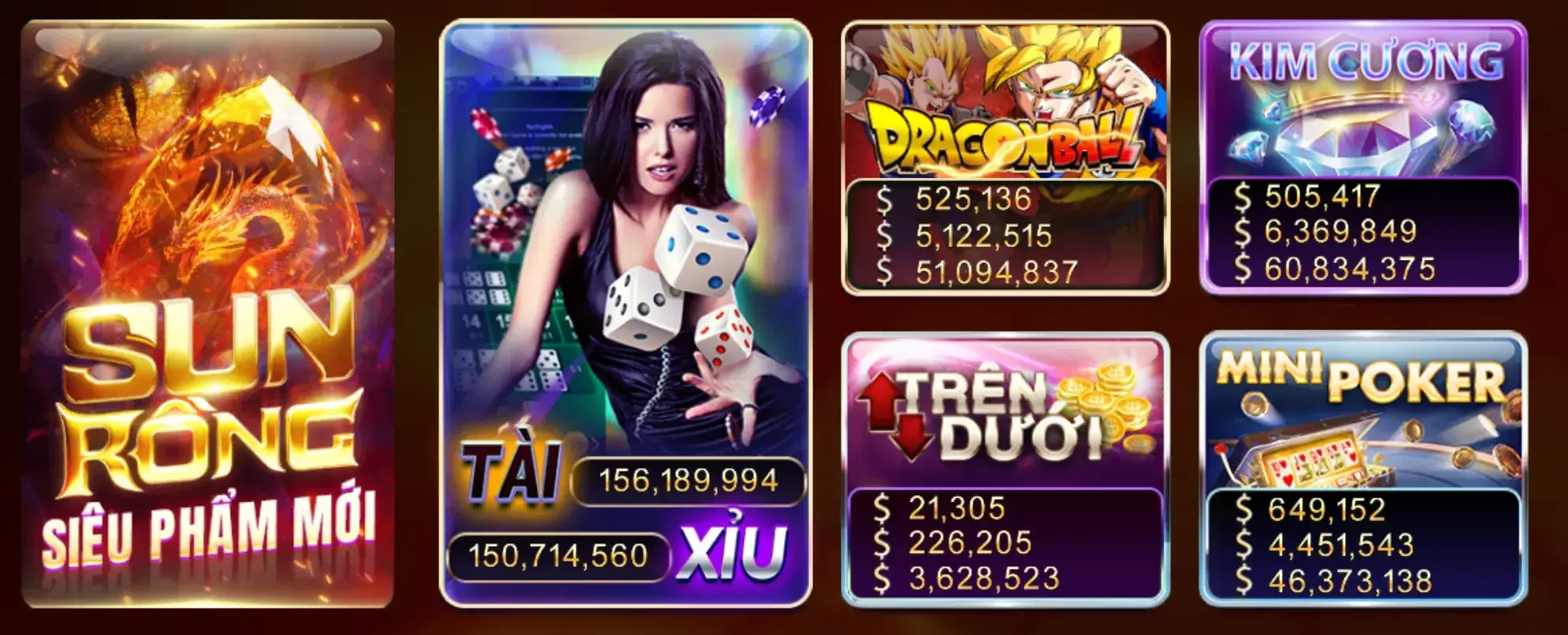 mini game sun win