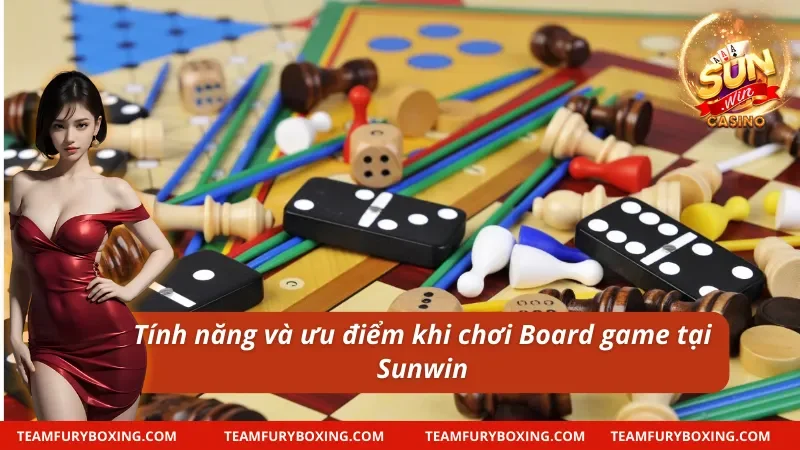 Giao diện Board game Sunwin đẹp mắt, chơi solo và multiplayer mượt mà.